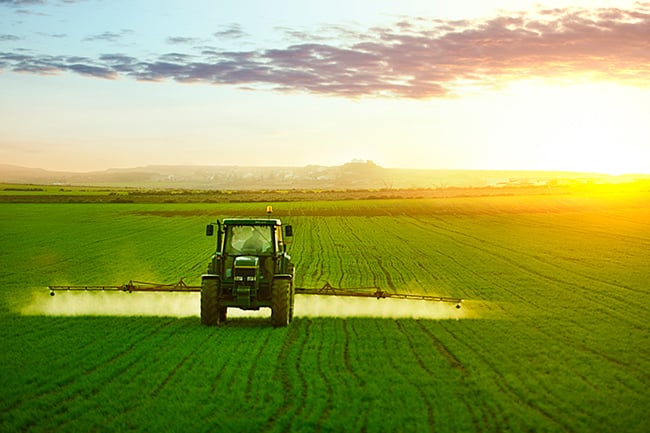 Tractor with Sprayer | Andreson Machinery